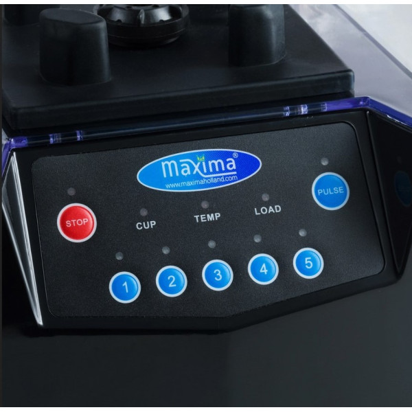 Maxima Kitchen Master Ultimate Blender Turmixgép - 1500 Watt - Zajvédő fedéllel - 5 programmal Maxima Kitchen Master Ultimate Blender Turmixgép - 1500 Watt - Zajvédő fedéllel - 5 programmal