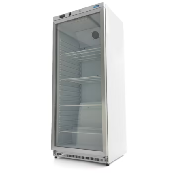 MAXIMA Hűtőszekrény - 600L - Fehér - Üvegajtóval MAXIMA Hűtőszekrény - 600L - Fehér - Üvegajtóval