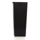 MAXIMA  Refrigerator - 600L - Black - With glass door