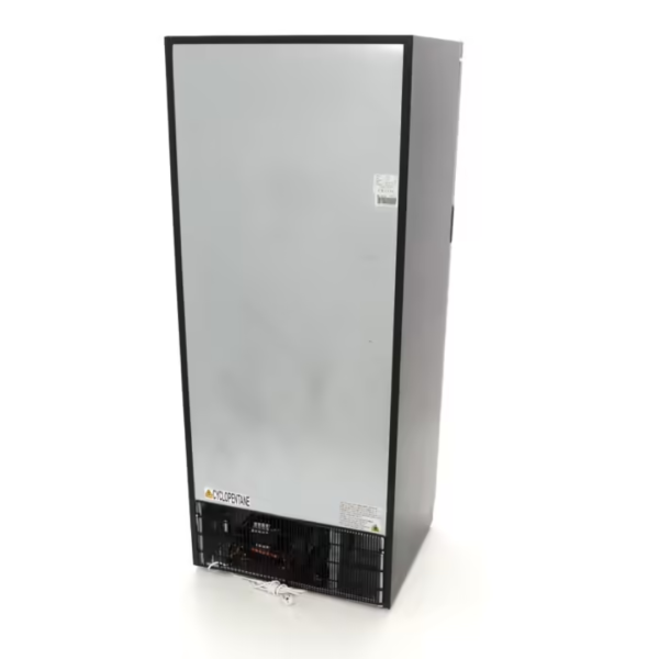 MAXIMA  Refrigerator - 600L - Black - With glass door