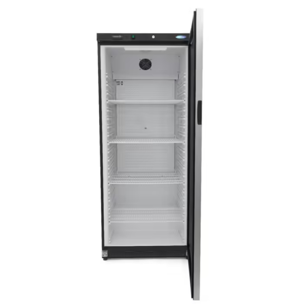 MAXIMA  Refrigerator - 600L - Black - With glass door
