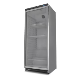 MAXIMA  Kühlschrank – 600 l – Schwarz – mit Glastür MAXIMA  Kühlschrank – 600 l – Schwarz – mit Glastür