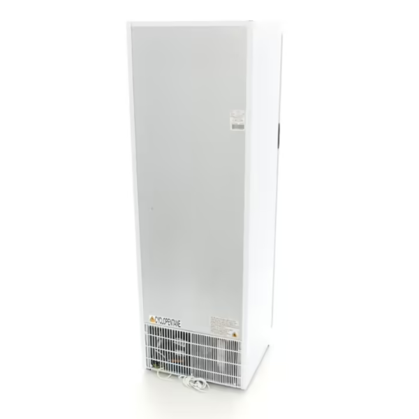 Maxima R 400 WG Refrigerator with glass door, painted white, 400 liters