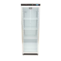 Maxima R 400 BG Üvegajtós hűtőszekrény, festett fekete kivitel, 400 literes Hűtők