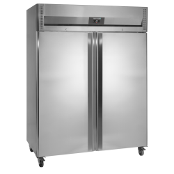 TEFCOLD RF1420X1 – Rozsdamentes álló fagyasztó GN2/1 -  Bruttó 1300 literes TEFCOLD RF1420X1 – Rozsdamentes álló fagyasztó GN2/1 -  Bruttó 1300 literes