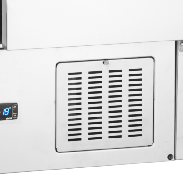 Tefcold GS91 - Nerezový pult na šaláty - Hrubý 260 litrov Tefcold GS91 - Nerezový pult na šaláty - Hrubý 260 litrov