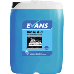 EVANS Rinse Aid - Öblítőszer - automata mosogatógéphez - 20 liter   EVANS Rinse Aid - Öblítőszer - automata mosogatógéphez - 20 liter