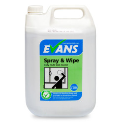 EVANS Spray and Wipe Evans - Üveg és inoxtisztító - 5 liter EVANS Spray and Wipe Evans - Üveg és inoxtisztító - 5 liter