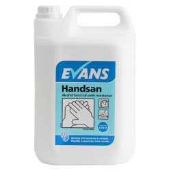 EVANS Handsan - 70% alkohol alapú kézfertőtlenítő - 5 liter EVANS Handsan - 70% alkohol alapú kézfertőtlenítő - 5 liter