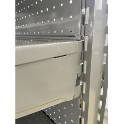 Fali polc, raktári, bolti polc - 90 cm - porex Fali polc, raktári, bolti polc - 90 cm - porex